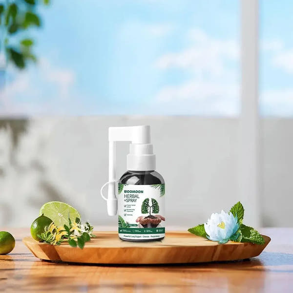 LOT Herbal Lung Cleanse Mist – Powerful Lung Support, Cleanse & Breathe – Herbal Mist Health Care Herbal Lung Cleanse Spray 30ml