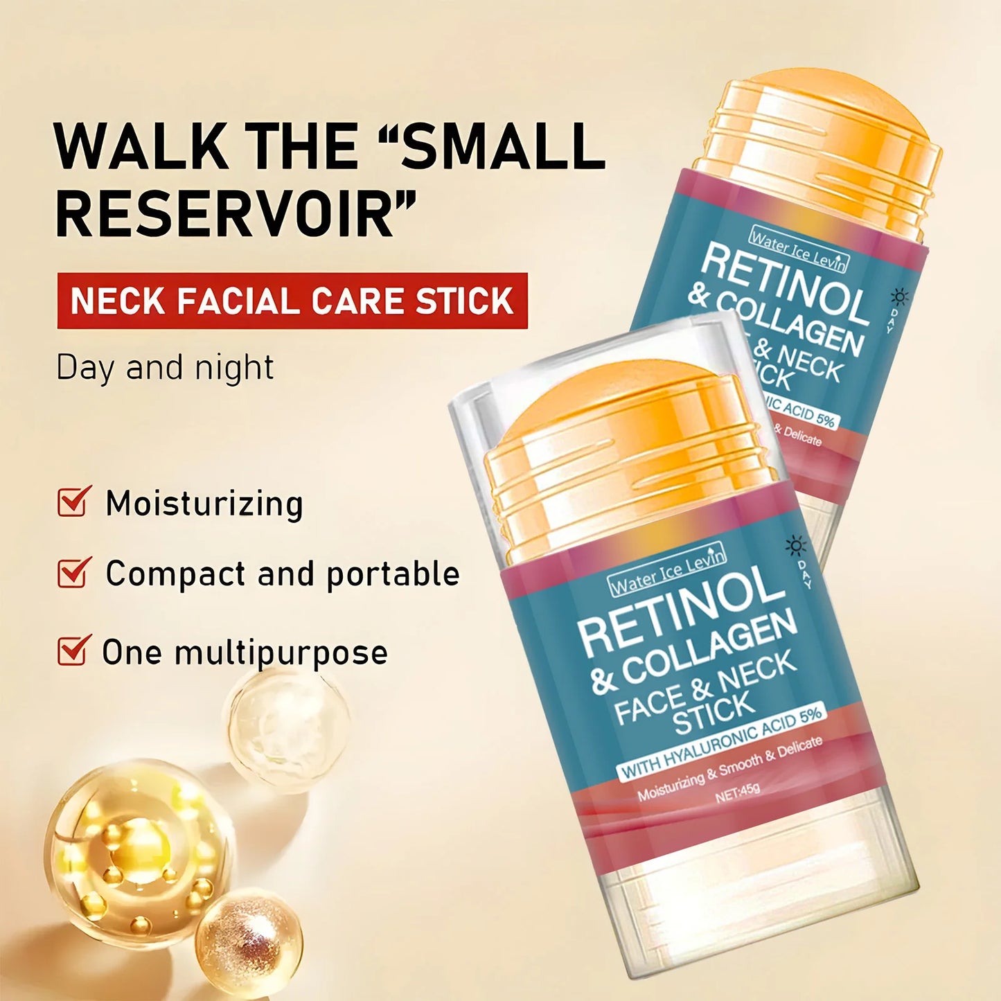 Retinol Lifting Stick – Återfuktande och uppstramande ansiktskräm med kollagen
