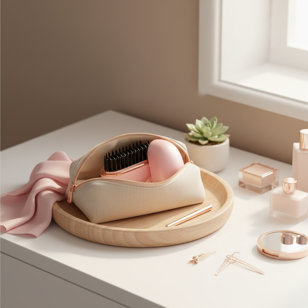 Mini Cordless Heat Brush – Perfekt Hår På Några Sekunder