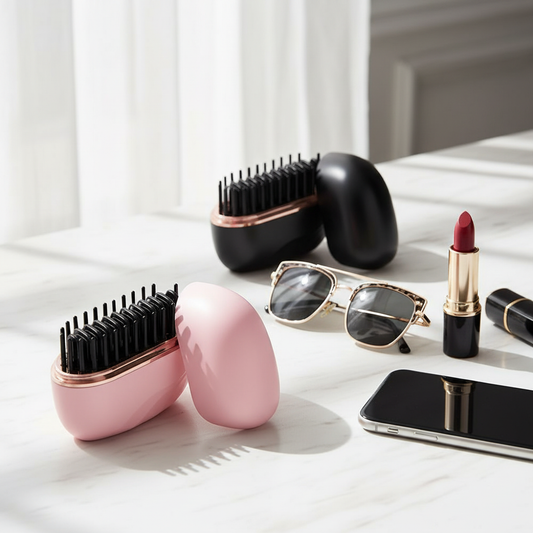 Mini Cordless Heat Brush – Perfekt Hår På Några Sekunder