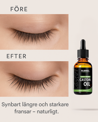 Naturligt Fransserum med Ricinolja – För Längre, Fylligare Fransar