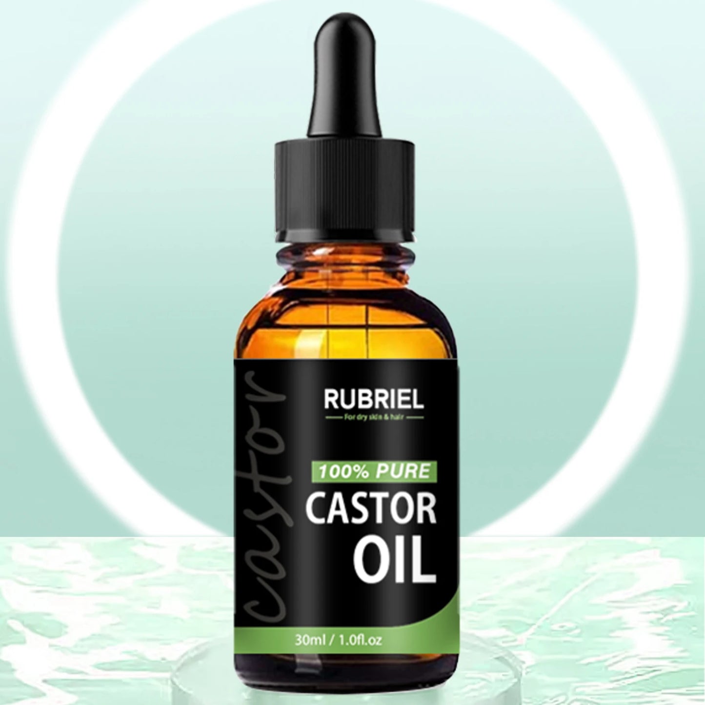 30ML Castor Oil for Eyelash Growth Serum 7 Days Natural Eyelashes and Hair Enhancer Thicker Longer Lift Makeup Eye Care Products