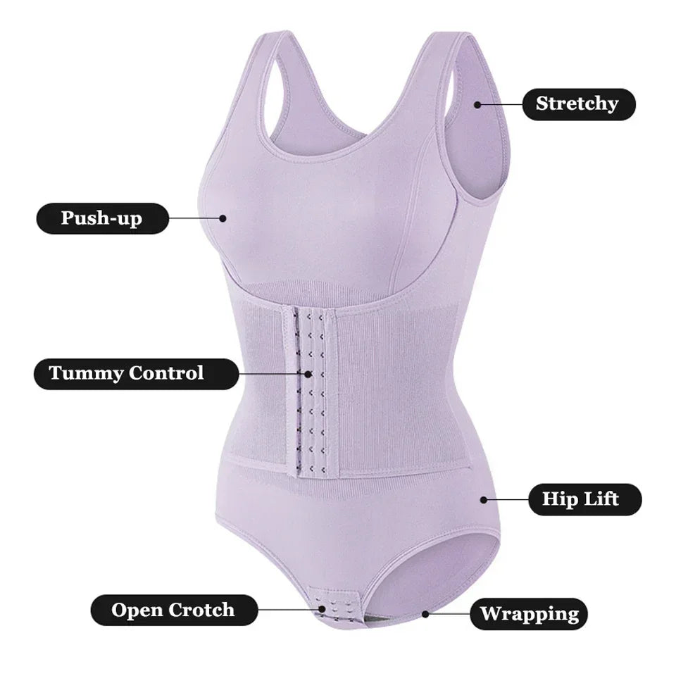 Shapewear Bodysuit med Tummy Control – Perfekt Passform & Figurformande Effekt