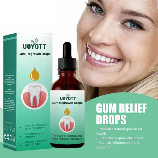 Gum Revival Drops-Återställ ditt tandkött & få ett friskare leende naturligt