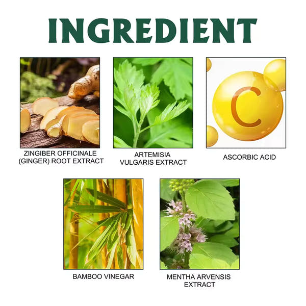 10-pack Djupverkande Detox Fotplåster – Bambu, Ingefära & Vinäger