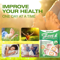 10-pack Djupverkande Detox Fotplåster – Bambu, Ingefära & Vinäger