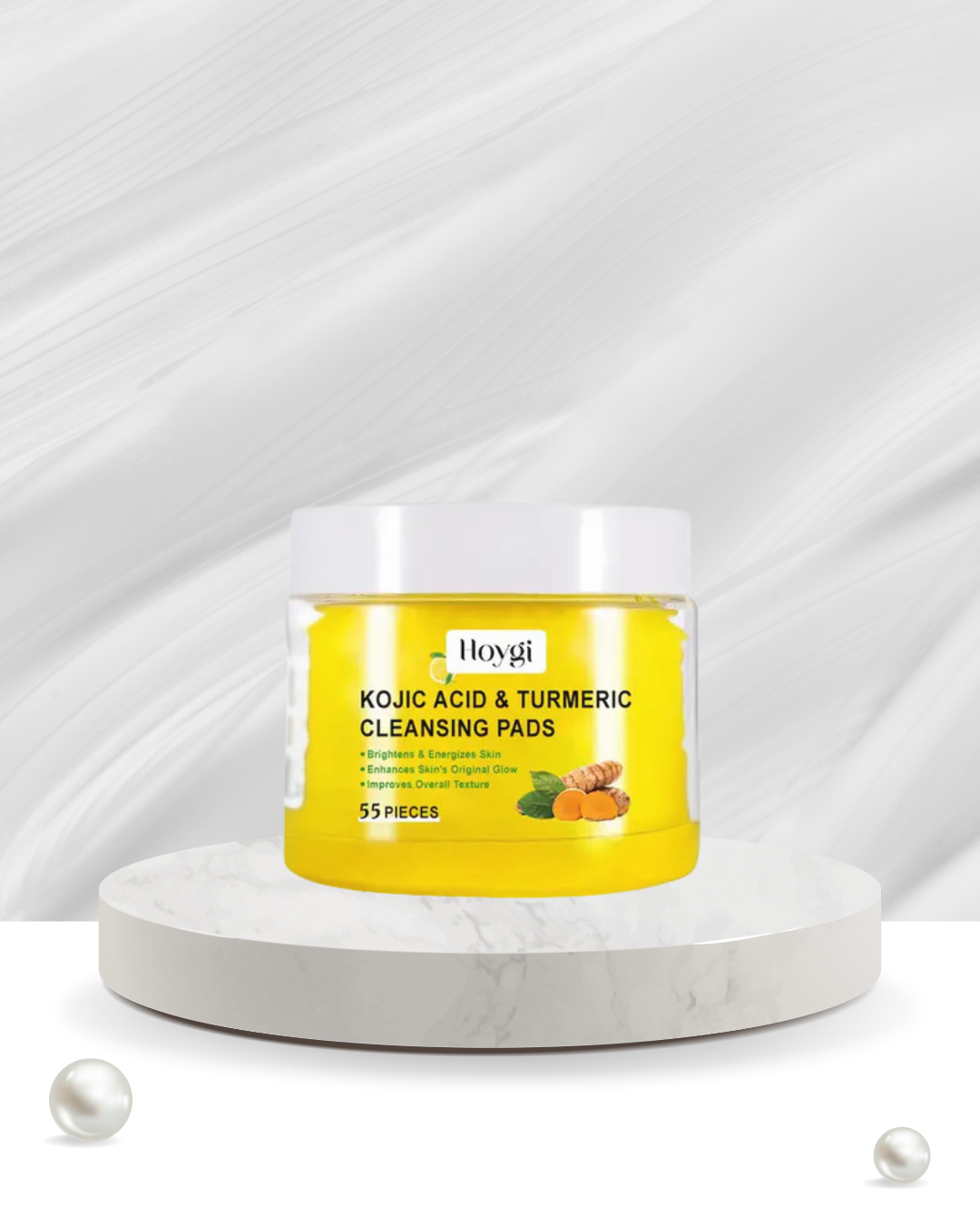 Peelingpads med Gurkmeja – Silkeslen, jämn och strålande hud